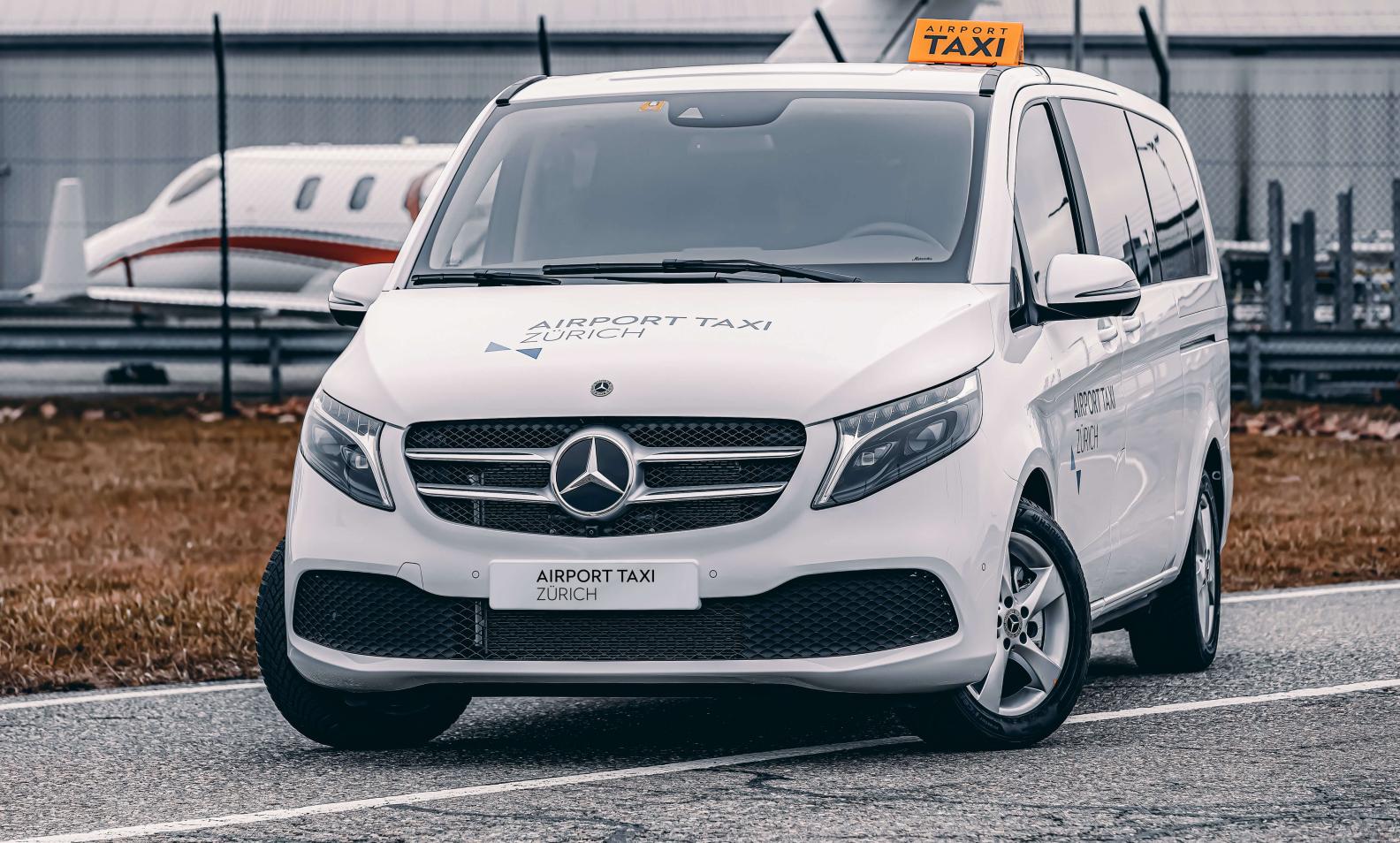 Airporttaxi Zürich Premium Mercedes Van
